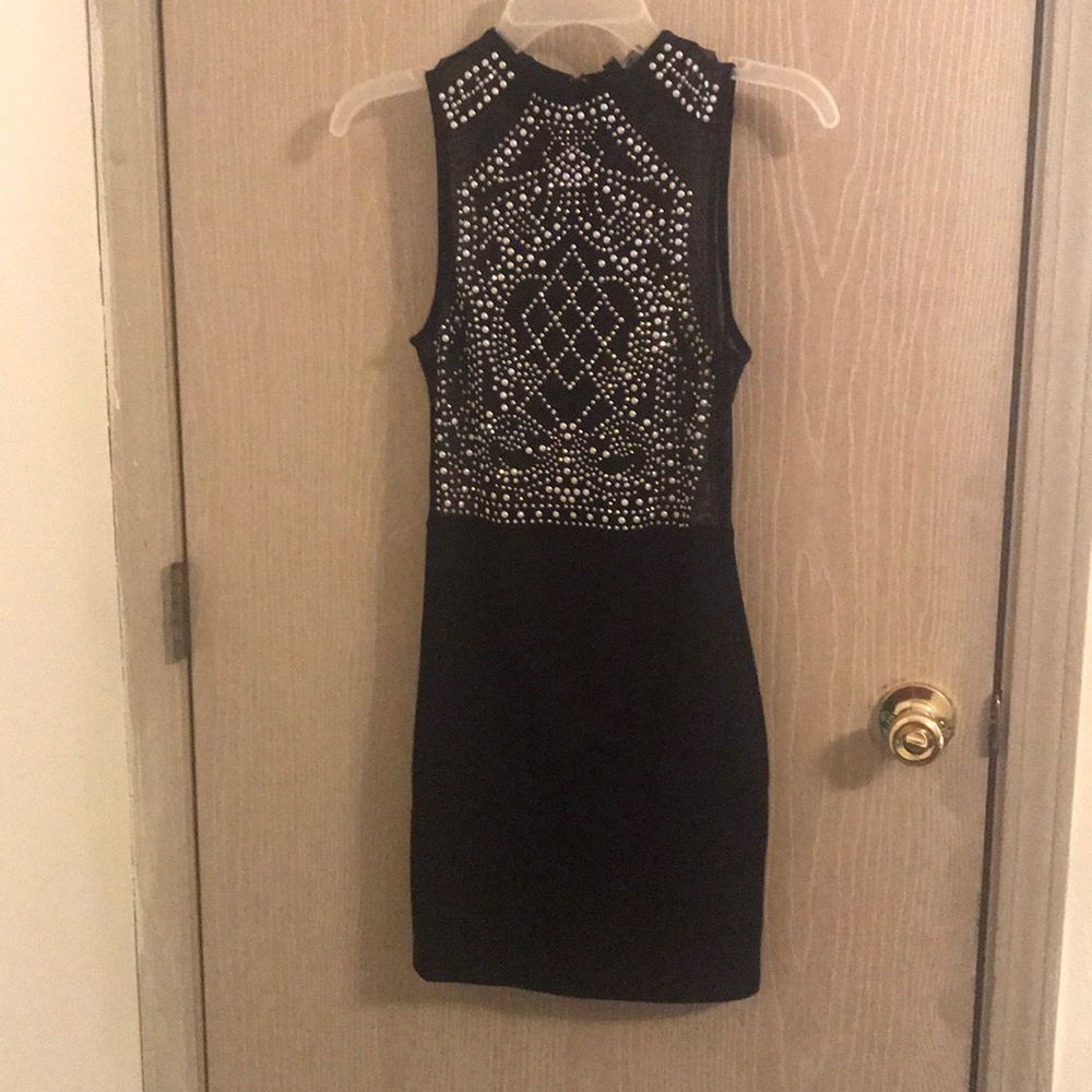 Mesh Sequins Dress Great for a Night on the Town.